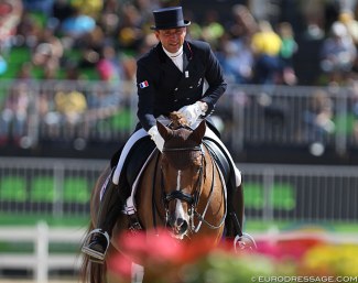 Pierre Volla and Badinda Altena at the 2016 Olympic Games in Rio :: Photo © Astrid Appels