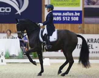 Hayley Beresford and Rebana W at the 2019 CDI Lier :: Photo © Astrid Appels