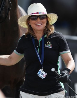 Bernadette Pujals at the 2019 CDI Wellington :: Photo © Astrid Appels