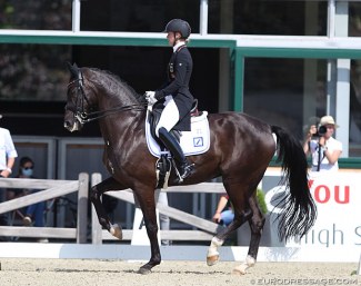 Ann Kathrin Lindner and FBW Sunfire at the 2020 CDI Hagen :: Photo © Astrid Appels