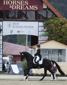 Luca Sophia Collin and Descolari at the 2020 CDI Hagen :: Photo © Astrid Appels