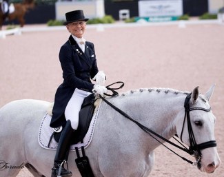 Janne Rumbough on Junior leaving the AGDF international arena :: Photo © Lily Forado