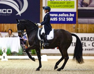 Hayley Beresford and Rebana W at the 2019 CDI Lier :: Photo © Astrid Appels