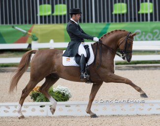 Severo Jurado Lopez and Lorenzo at the 2016 Olympic Games in Rio :: Photo © Dirk Caremans