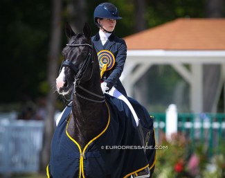 Charlotte Fry and Everdale win the 3* Grand Prix at the 2021 CDIO Compiègne :: Photo © Astrid Appels
