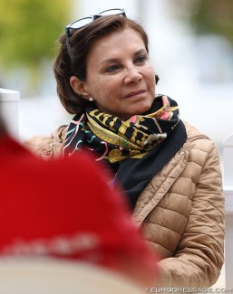 Mexican 5* judge Maribel Alonso running for the position of Chair of the FEI Dressage Committee as well as DC committee member :: Photo © Astrid Appels