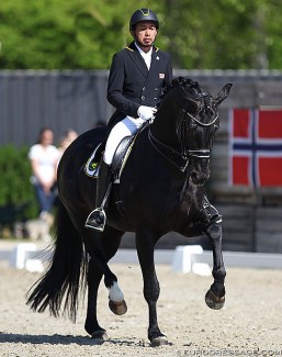 Malaysian Qabil Ambak and Delatio at the 2019 CDI Sint-Truiden :: Photo © Astrid Appels