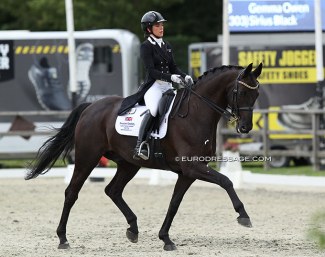 Gemma Owen and Sirius Black at the 2019 CDI Waregem :: Photo © Astrid Appels