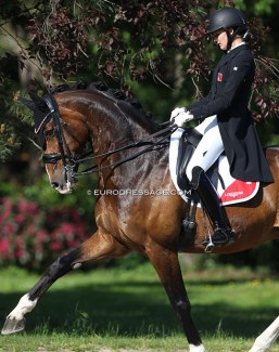 Milena Sulzer on Fantasimo at the 2021 CDIO-PJYR Hagen :: Photo © Astrid Appels