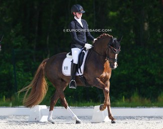 Maleen Kohnle and Dabia Dior at the 2021 CDIO Compiègne in France :: Photo © Astrid Appels