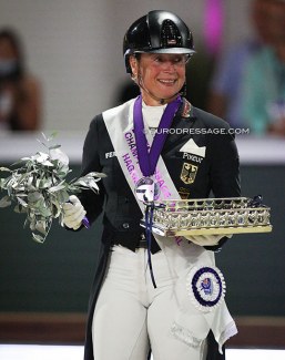 Isabell Werth wins team gold and GP Special Silver at the 2021 European Dressage Championships :: Photo © Astrid Appels