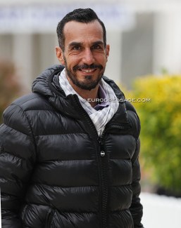 Mexican 3* judge Omar Zayrik at the 2019 CDIO Compiègne :: Photo © Astrid Appels