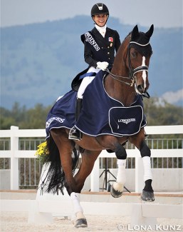 Charlotte Lenherr and Sir Stanley W are the 2021 Swiss Grand Prix Champions :: Photo © Lona Kunz