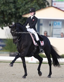 Laura Gotteberg Jakobsen and Romio Hojros at the 2020 CDI Hagen :: Photo © Astrid Appels
