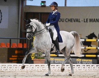 Pauline Guillem on Barcelona de Malleret at the 2021 French Championships for 7-year olds :: Photo © Les Garennes