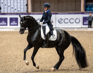 Nanna Merrald Rasmussen and Blue Hors St. Schufro at the 2022 CDI-W Vilhelmsborg :: Photo © Kim Lundin