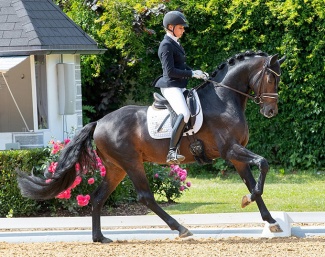 Laura Strobel and Imperial MT at the 2023 CDI Achleiten :: Photo © Achleiten