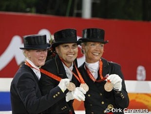 Danish team at the 2008 Olympic Games :: Photo © Dirk Caremans