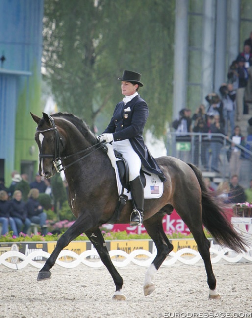 Leslie Morse and Tip Top at the 2006 World Equestrian Games :: Photo © Astrid Appels