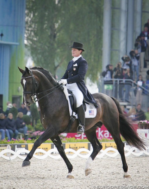 Leslie Morse and Tip Top at the 2006 World Equestrian Games :: Photo © Astrid Appels