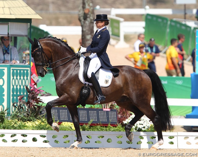 Dorothee Schneider and Showtime at the 2016 Olympic Games in Rio :: Photo © Astrid Appels