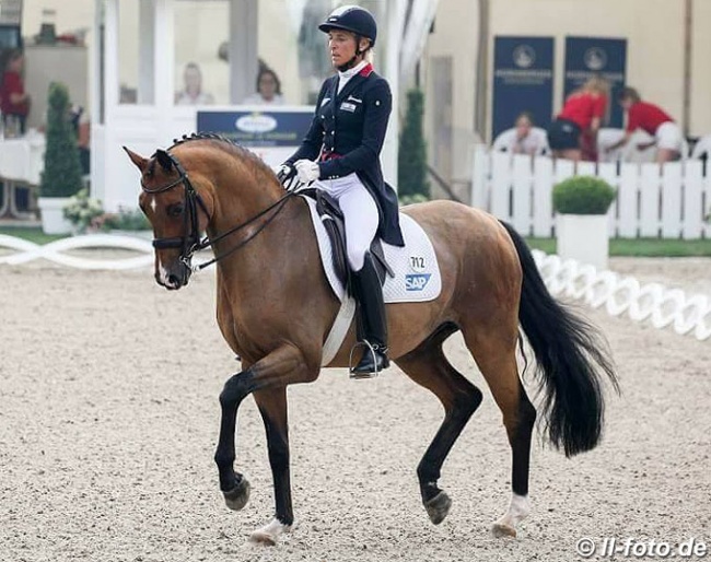 Ingrid Klimke and SPH Dante at the 2018 CDN Balve :: Photo © LL-foto