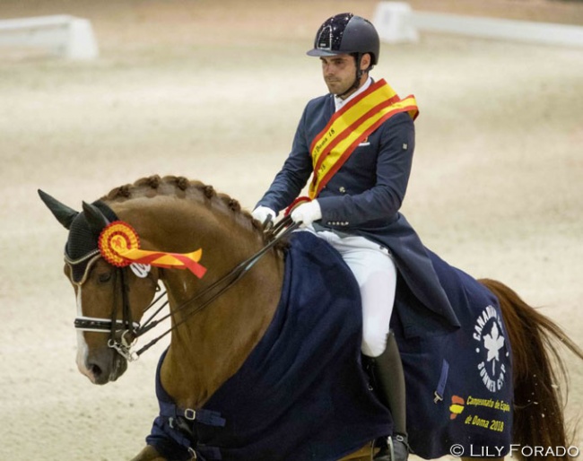 Antonio Laiz Zandio and Eye Catcher win the 2018 Spanish Small Tour Championship in Madrid :: Photo © Lily Forado