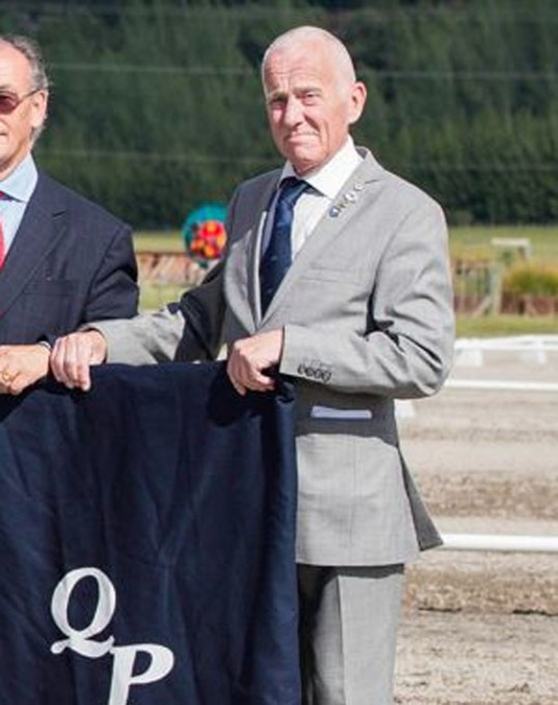Bo Ahman at the 2014 FEI World Dressage Challenge in New Zealand :: Photo © Libby Law
