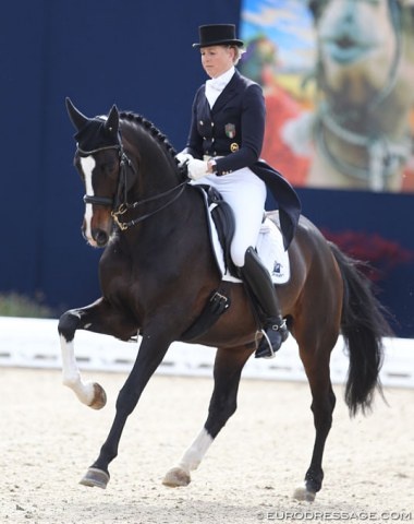 Pia Laus-Schneider and Shadow at the 2018 CDI Hagen :: Photo © Astrid Appels