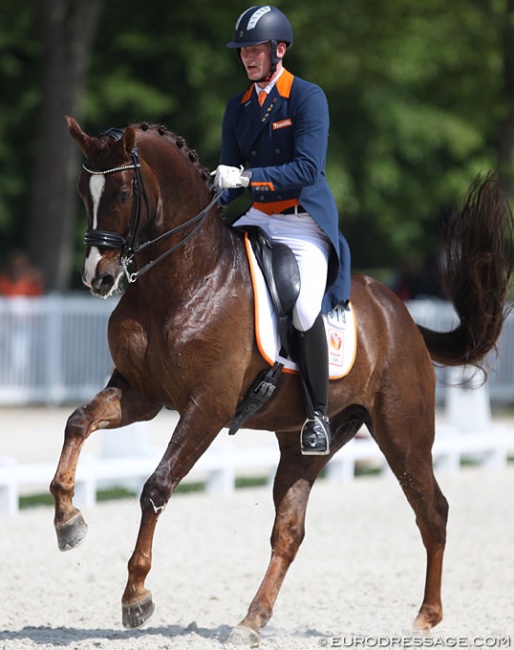 Diederik van Silfhout and Four Seasons at the 2018 CDIO Compiègne :: Photo © Astrid Appels