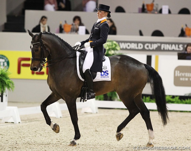 Jenny Schreven and Krawall at the 2012 World Cup Finals :: Photo © Astrid Appels