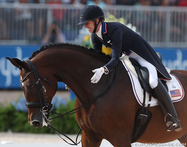 True grit: Laura Graves and Verdades win double silver at the 2018 World Equestrian Games :: Photo © Astrid Appels