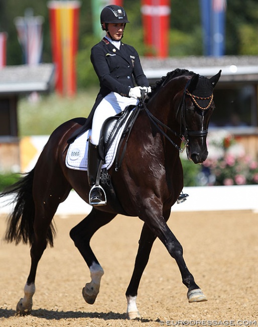 Cosima von Fircks and Diabolo at the 2018 CDI Fritzens :: Photo © Astrid Appels