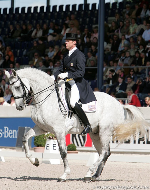 Guenter Seidel and Aragon at the 2005 CDIO Aachen :: Photo © Astrid Appels