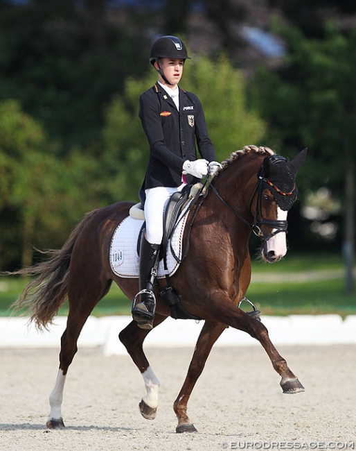 Moritz Treffinger at Top Queen H at the 2018 CDIO-P Hagen :: Photo © Astrid Appels