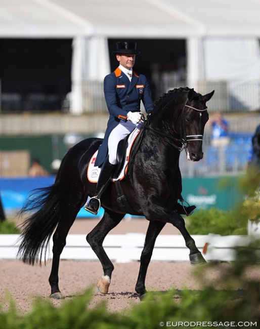Edward Gal and Zonik at the 2018 World Equestrian Games :: Photo © Astrid Appels