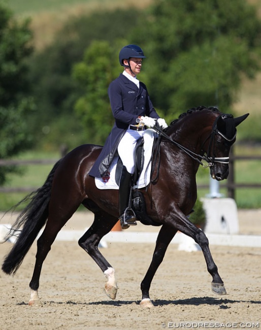 Matthias Rath and Beaulieu at the 2018 CDI Leudelange :: Photo © Astrid Appels