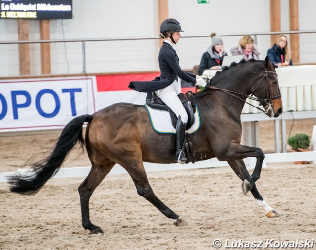 Lo Dahlquist Morkenstam and Welton Five at the 2019 CDI Sopot :: Photo © Lukasz Kowalski
