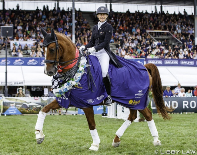 Wendi Williamson and Don Amour MH win the 2019 New Zealand Horse of the Year Title :: Photo © Libby Law