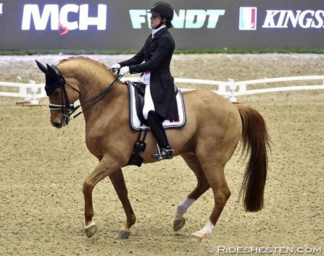 Cathrine Dufour and Atterupgaards Cassidy at their come back at the 2019 CDI Herning :: Photo © Ridehesten