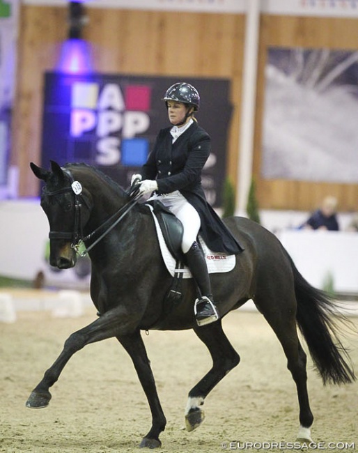 Heike Holstein and Sambuca at the 2019 CDI Lier :: Photo © Astrid Appels