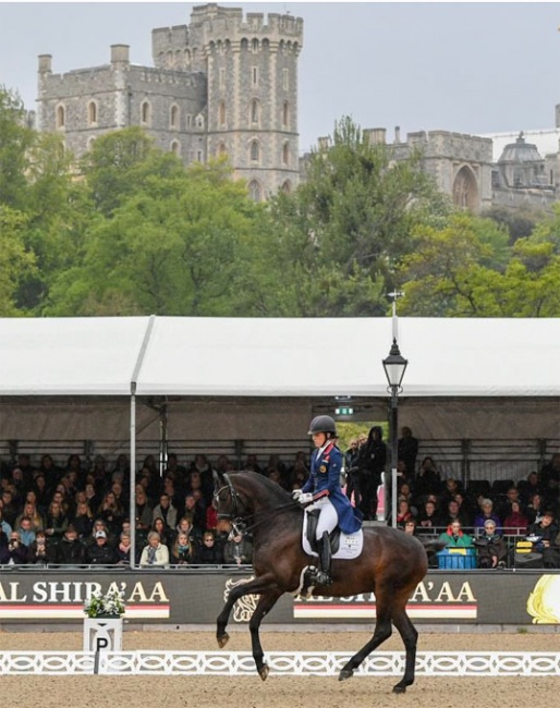 Charlotte Dujardin and Erlentanz at the 2019 CDI Windsor :: Photo © RWHS