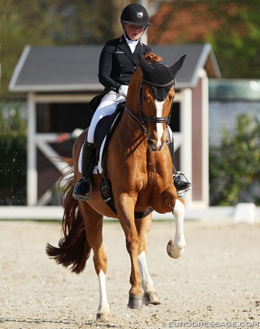 Paulina Holzknecht and Wells Fargo at the 2019 CDI Sint-Truiden :: Photo © Astrid Appels