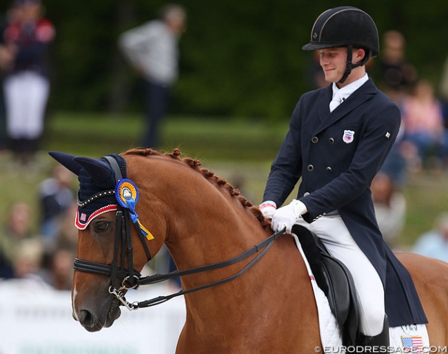 Ben Ebeling and Behlinger at the 2019 CDIO Compiègne :: Photo © Astrid Appels