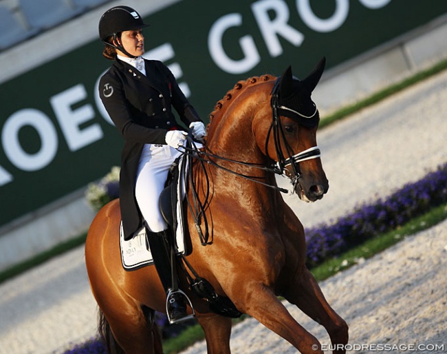 Cathrine Dufour and Atterupgaards Cassidy at the 2019 CDIO Aachen :: Photo © Astrid Appels