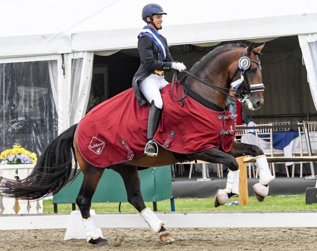 Joao Miguel Torrao and Equador MVL win the Grand Prix Special at the 2019 CDIO Hickstead