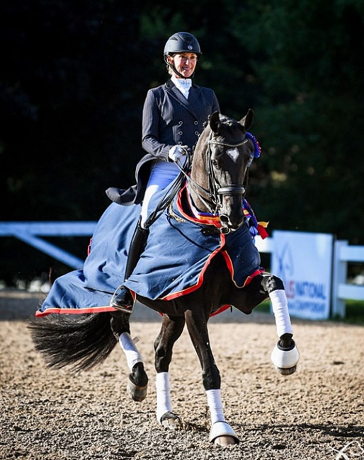 Kathy Priest's Damon's Fantasy is the 2019 U.S. Developing PSG Horse Champion :: Photo © Andrea Evans