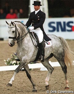 Robert Dover and Rainier at the 2000 CDI Arnheim (NED) :: Photo © Dirk Caremans