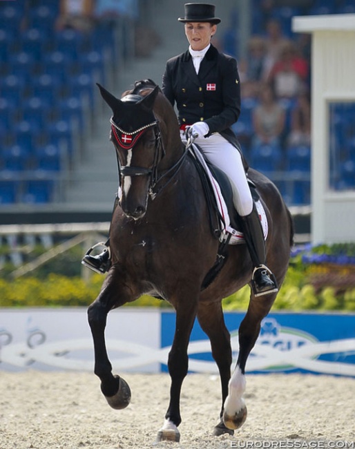 Mikala Munter and My Lady at the 2015 European Dressage Championships in Aachen :: Photo © Astrid Appels