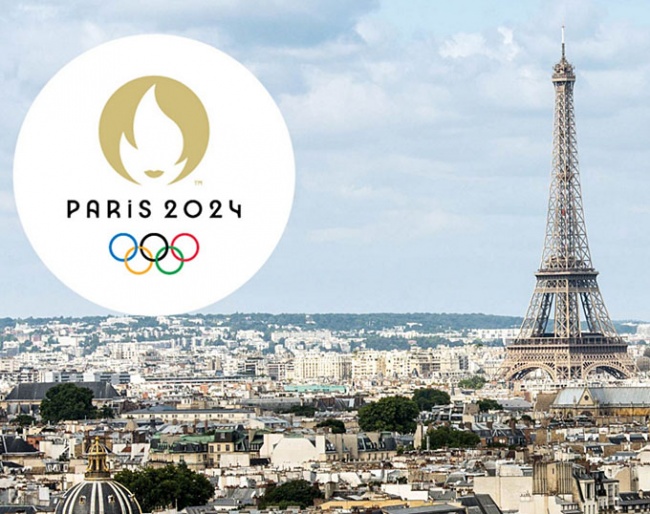 Logo of the 2024 Olympic Games in Paris